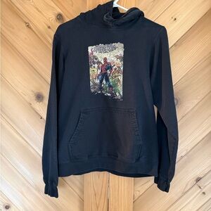 Black Spider Graphic Men's hoodie